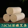 Palillos de Moxa Puros Hechos a Mano, Artemisa Añejada por Tres Años, Moxibustión de Cañón Procesada en Frío y Rodada con Piedra, Palillos de Moxa Espesos Especiales para Salones de Medicina Tradicional China