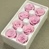 Flor Mágica Flor Eterna Grado AB 4-5 Rosa Caja Entera diy Bolsa de Material Floral Cubierta de Vidrio Día de San Valentín Unicornio