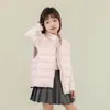 Nuevo Chaleco de Plumas para Niños Otoño/Invierno 2026, Estilo de Canalé, 90% Plumas, para Niños y Niñas, Tallas Mediana y Grande, Ropa de Exterior