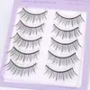 Pestañas Postizas Enteras Naimei de Una Pieza con Tallo Duro Tallo Transparente Estilo Natural COS Maquillaje Tailandés Pequeño Demonio Principiante Diario