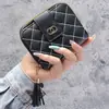 Nueva Cartera Corta para Mujer Cartera con Cremallera Gran Capacidad Borla Cartera de Piel Suave Portatarjetas Fabricante Venta al por Mayor Dropshipping