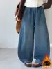Jeans de Invierno para Niñas Talla Mediana-Grande Nuevos con Forro de Polar Ropa Infantil Niños Niñas Jeans de Pierna Curva con Forro de Polar Sueltos Modernos