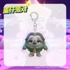 Chaveiro Festa dos Ovos Colaboração Zootopia Nick Ovo Judy Ovo Acrílico Plano Pingente de Bolsa Presente