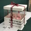 Caixa de Embalagem para Bolo de Aniversário Edição Especial Nova 4 Polegadas 6 Polegadas 8 Polegadas 10 Polegadas 12 Polegadas Camada Dupla Camada Única Caixa de Bolo Influenciador da Internet