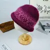 Sombreros para Mujeres Mayores para la Abuela en Otoño e Invierno Forrados de Felpa Gruesos Cálidos de Piel de Conejo Tejidos de Lana para Personas Mayores y Madres Sombreros a Prueba de Frío