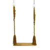 Columpio de madera maciza transfronterizo, adecuado tanto para niños como para adultos, columpio de exterior, personalizable con marca, columpio de entrenamiento sensorial
