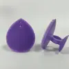 Cepillo Facial Grande de Silicona para Lavado Facial, Cepillo de Baño para Bebés, Cepillo Limpiador de Ventosa Suave con Hebilla de Anillo, Cepillo Facial con Forma de Corazón