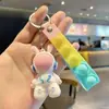 Llavero Colgante de Astronauta de Dibujos Animados Moderno y Creativo para Hombres y Mujeres Accesorios para Mochila Bolso Llavero de Coche