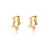 Pendientes de Estrella Minimalistas de Lujo Ligero Transfronterizos con un Estilo Metálico Fresco Único y Sofisticado Pendientes con Forma de Estrella Venta al por Mayor