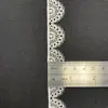 Fábrica de Origem seda leite fina 1-5cm bordado de renda bolo com em estoque acessórios de vestuário atacado