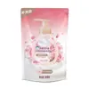 Jabón Líquido Antibacterial Espumoso Gato Blanco 300ml, Aroma Rosa de Madera, Antibacterial, Limpia e Hidrata las Manos, Viene con Paquete de Recarga