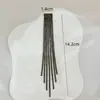 Clip de pelo de borla de lazo directo de fábrica material de decoración cadena de garra de diamantes de imitación accesorios para ropa accesorios accesorios DIY mujeres