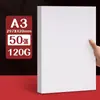 Cartão Branco Holandês Yuanhao Espesso Rígido 16Ka4/A3/8K/4K Especial para Caneta Marcadora Cartão Branco Branco 300g Pintado à Mão