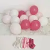 Set de Globos de Látex Retro Coloridos Decoración Fiesta de Cumpleaños de Bebé Propuesta Disposición de Habitación de Boda Accesorios para Fotos Venta al por Mayor