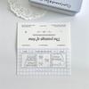 Estilo Ins Original Plegable Cabeza de Tarjeta Grande Frijol de Amor Material de Embalaje de Tarjeta Pequeña Tarjeta de Embalaje para Tarjeta de Regalo de Joyería para Caza de Estrellas