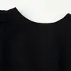 Comercio Exterior Transfronterizo 2026 Primavera Nuevo Estilo Europeo y Americano Moda para Mujer Sexy Top con Lazo y Mangas Abullonadas 228084