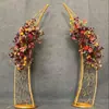 Arco de Cuerno Tallado en Hierro de Nuevo Estilo Transfronterizo para Bodas, Arco de Accesorios para Bodas, Puerta de Marfil, Marco de Puerta de Cuerno Estilo Europeo