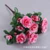 Pequena flor artificial de azaléia, flor de alça pequena, Yingshan, flor artificial vermelha, engenharia doméstica, flor decorativa, flor de seda, fábrica de flores artificiais, atacado