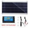 Suministro Exclusivo Transfronterizo de Paneles Solares Flexibles de 10W con Módulo Controlador de 60A-10A para Automóviles, Casas Rodantes, Barcos, Techos y Furgonetas