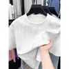 Camiseta de Manga Corta Falsa de Dos Piezas Tie-Dye de Moda para Hombre, Verano 2026 Marca de Alta Gama de Tendencia Holgada Deportiva de Media Manga