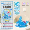 Pegatinas Apilables de Dibujos Animados 3D para Estudiantes, Alivio del Estrés Hecho a Mano, Pegatinas Decorativas Lindas Estilo Ins para Niños Educativas que Brillan en la Oscuridad Venta al por Mayor