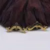 Joyería DIY tocado color oro 24k accesorios para el cabello nupcial pieza de flor pequeña porosa disfraz antiguo material hecho a mano accesorios B647