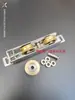Rueda con Ruleta de Acero Inoxidable con Ruptura Térmica Accesorios para Puertas y Ventanas Polea para Puertas y Ventanas Polea para Puertas Correderas Rueda Inferior de Alta Resistencia Rueda Inferior de Empuje-Tiro