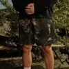 Youngla Nuevos Pantalones Cortos Deportivos para Hombre con Estampado Integral, Sueltos, para Fitness, Secado Rápido, Transpirables, de Entrenamiento, para Playa