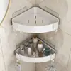 Estante de Almacenamiento para Baño Estilo Japonés Sin Taladro Estante de Drenaje Montado en Pared Bandeja para Lavamanos Almacenamiento para Inodoro