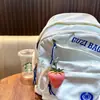 Chaveiro de Corrente com Pérolas de Morango Grande 3D Pingente de Bolsa de Morango Simulado Chaveiro de Carro Presente para Casal Venda por Atacado