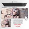 Mouse Pad Jinx Extra Grande Anime Femenino Almohadilla para Teclado de Computadora E-Sports Almohadilla para Escritorio de Computadora Dormitorio de Chicos Almohadilla para Escritorio Engrosada
