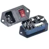 Interruptor de Alimentação AC AC-01 com Interruptor Tomada Três em Um com Fusível Instalação em Furo Vertical DB-14