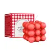 Velas Aromáticas Cubo Mágico SADOER Transfronterizas, Velas de Atmósfera Coloridas para Cumpleaños, Festividades y Fiestas, Exportadas