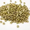 4*7mm cuentas digitales acrílicas redondas oro antiguo más negro hechas a mano cuentas sueltas pulsera de amistad con cuentas accesorios para joyería DIY