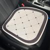 Almofada para assento de carro almofada para banco de carro traseiro três peças Seda de Gelo Trevo decoração interior simples suprimentos Celebridade da Internet Quatro Estações Universal
