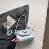 Bolsa de Poá com Laço para Mulheres, Nova Tendência da Moda 2026 Versátil Bolsa de Ombro/Sobrancelha, Bolsa Quadrada Pequena Transversal de Verão