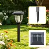 Nova Lâmpada de Gramado de Fio de Tungstênio, Luz Noturna Solar para Exterior, Lâmpada de Solo LED, Pequena Lâmpada de Palácio Solar, Decoração de Jardim