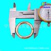 Suministro al por mayor 3.5cm redondo aleación de zinc mosquetón equipaje bolso herraje anillo gancho para exterior