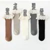 Calcetines para Niños al por Mayor Comercio Exterior Transfronterizo Primavera y Otoño Calcetines de Encaje Estilo Princesa para Niñas Bebé de Longitud Media Estilo Coreano Calcetines de Algodón