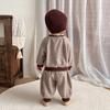 Conjunto de Ropa de Otoño para Niños, Conjunto de Dos Piezas de Manga Larga para Bebés Niños, Ropa de Paseo de Otoño para Bebés y Niños Pequeños, Venta al por Mayor Marca Fabricante