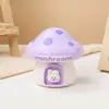 Sacapuntas de Hongo Transfronterizo, Portalápices, Lámpara de Escritorio, Adorno de Luz Nocturna para Escritorio de Estudiante y Habitación Infantil, Alimentado por USB