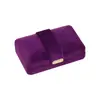 Caja de anillo para pareja de terciopelo caja de almacenamiento para empaque de joyería caja de joyería para anillos pendientes pendientes caja de joyería suministro transfronterizo