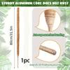 Soporte de Cuerda de Cáñamo y Palo de Palma de Coco para Estilismo DIY Transfronterizo, Doblable y Moldeable, para Plantas Verdes, Jardinería, Trepar, Alambre Deformable