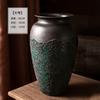 Ornamentos de Vaso Jingdezhen Cerâmica Sala de Estar Arranjo de Flores Gres Pote de Cerâmica Retrô Vaso de Flores Recipiente para Flores