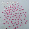 Gemas para decoración de uñas de zirconia cúbica color rojo rosa, formas variadas, diseños deslumbrantes y únicos, accesorios para decoración de uñas DIY