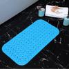 Alfombrilla grande antideslizante para baño, ducha, alfombrilla grande de masaje con ventosa para inodoro, alfombrilla impermeable para inodoro