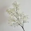Flor Artificial Lilás Criptografada Flor de Cerejeira Ornamentos de Luxo para Casa Sala de Estar Salão de Casamento Decoração de Teto de Casamento Flores Artificiais