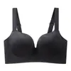 Sujetadores Finos para Mujer de Busto Grande, Apariencia Reductora, Levantar y Recoger sin Costuras, Anticaída, Sin Varillas, Tallas Grandes, Aptos para Busto Grande