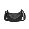 Bolso de hombro transfronterizo de cuero genuino para mujer, nuevo modelo 2026, bolso tipo 'dumpling' de gran capacidad para el día a día, bolso de hombro de moda de alta gama