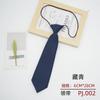 Corbata JK para Mujer Estilo Japonés Estilo Coreano Corta Estilo Universitario Infantil Bebé Jardín de Niños Uniforme Accesorios Negro Azul Marino